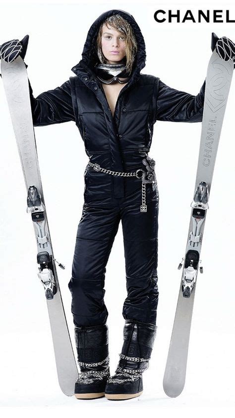 chanel ski clothes.